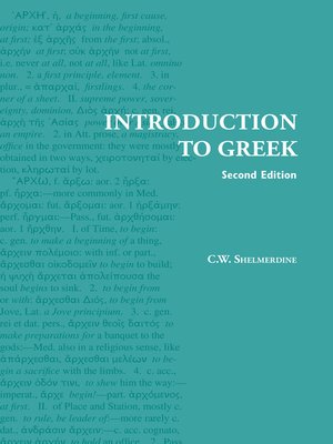cover image of Introduction to Greek